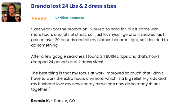 24 Burn Customer Reviews